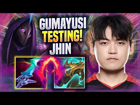GUMAYUSI TESTING JHIN IN KR SOLOQ! - T1 Gumayusi Plays Jhin ADC vs Caitlyn! | Season 2022