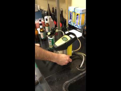 Can testing with gehaltemeter and piercer