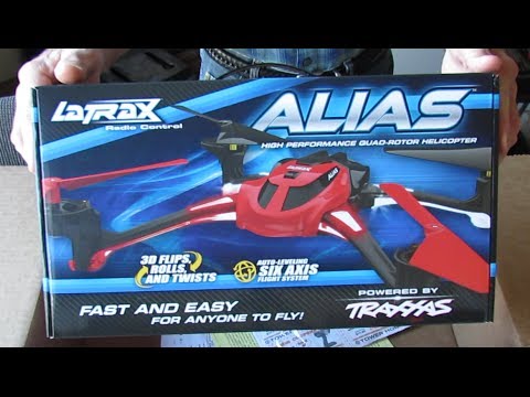 Traxxas Latrax Alias Quadcopter - Unboxing, Review and First Flight