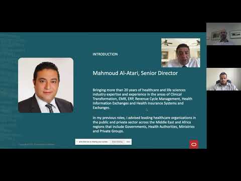 Mahmoud Alatari HEALTHCARE SNR DIR , ORACLE - YouTube