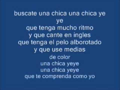 download lagu mp3 mp4 Chica Yeye Letra, download lagu Chica Yeye Letra gratis, unduh video klip Chica Yeye Letra