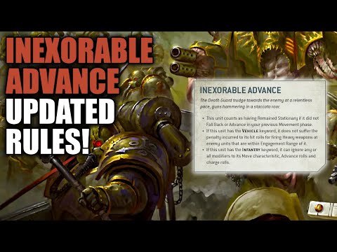 Keep Moving With The New Inexorable Advance Rules! │ Warhammer 40k 9th Edition