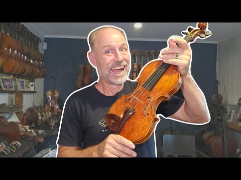 Ho suonato per la prima volta! Sto finendo e suonando il mio nuovo violino 🎻 2 giorni al mio labo...
