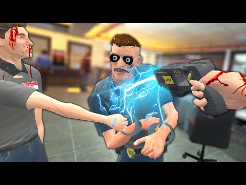 Causing a RIOT in the NEW Police Station - Drunkn Bar Fight VR (Funny Moments)
