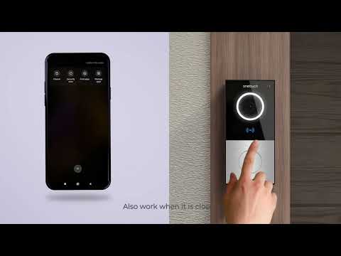 Onetouch A4 Pro Touch Display App Calling Video Door Bell