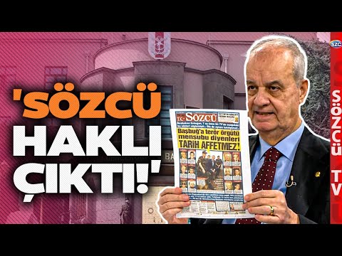'Sözcü Was Right' İlker Başbuğ Shows Sözcü Headline Saying 'I Have Debts'! Historic Moments