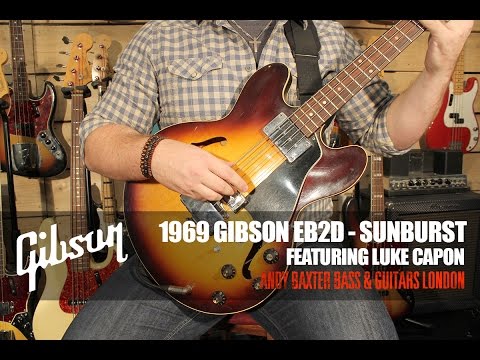 1969 Gibson EB2D Demo - Luke Capon at Andy Baxter Bass & Guitars