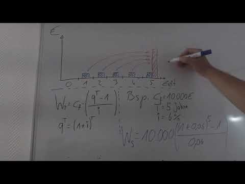 Rentenendwertfaktor (Rentenendwert) Beispiel - schnell & einfach erklärt