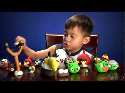 Angry Birds Clay Figures - Sculpey Clay Models Video