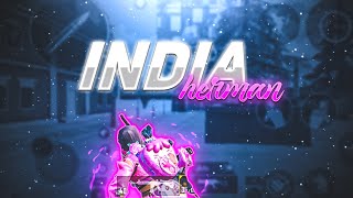 HERMAN-INDIA(BGMI MONTAGE)| 1V4 WITH REVENGE | LUMINUS GAMING