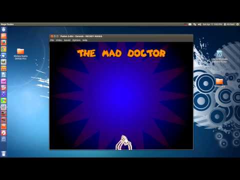 Mickey Mania Ending using Kega Fusion on Ubuntu Linux