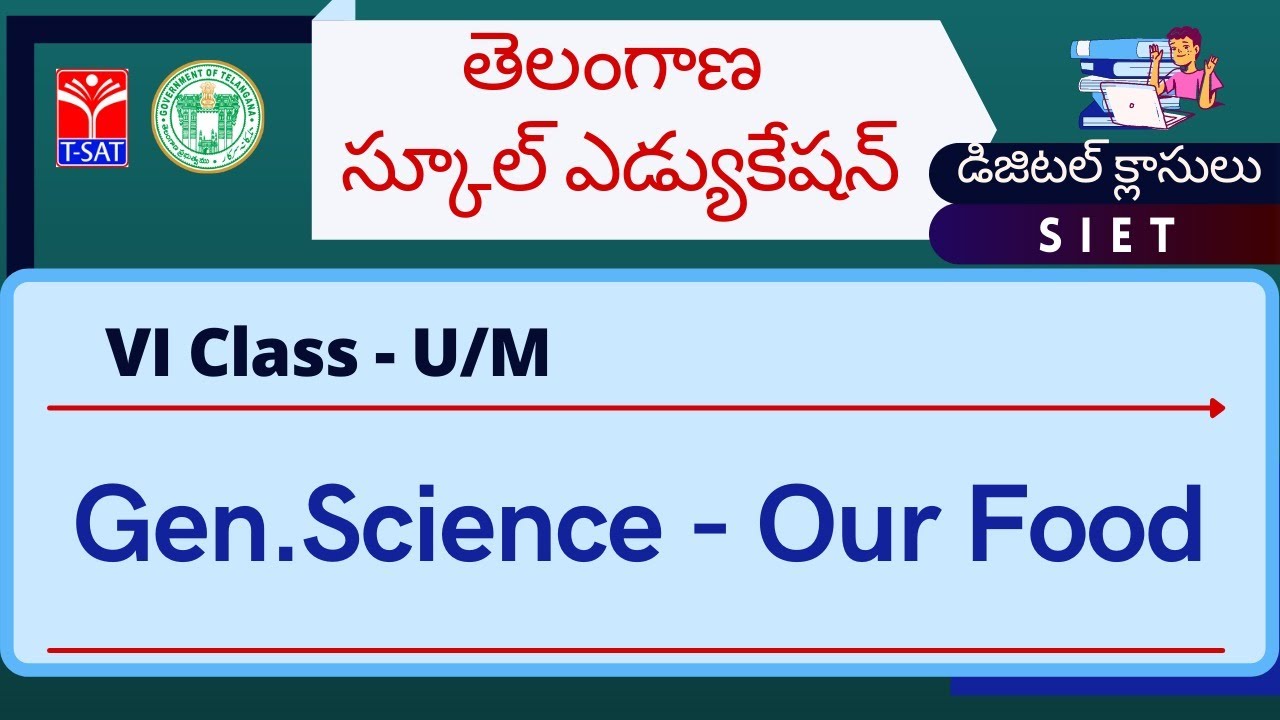 VI Class - U/M || Gen.Science - Our Food
