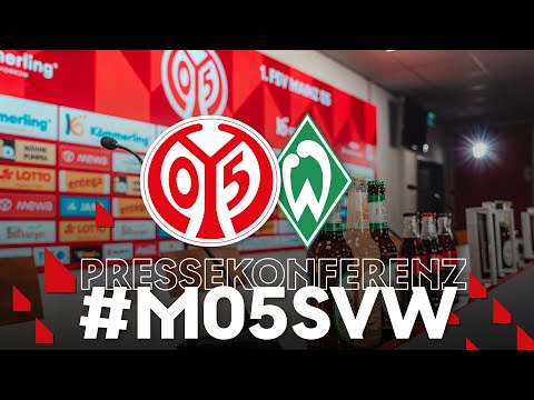 The press conference before the match against Bremen | #M05SVW | #05ertv | 2025/26 season