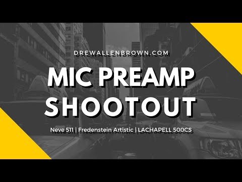 MicPreamp Shootout
