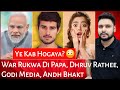 Phir War Rukwa Di Papa | Dhruv Rathee | Godi Media | Andh Bhakt | Mr Reaction Wala