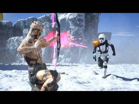 Scout Troopers vs Nightbrothers - STAR WARS JEDI FALLEN ORDER NPC Wars