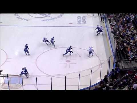 John Michael Liles Scores - Leafs @ Lightning - 03/15/2012