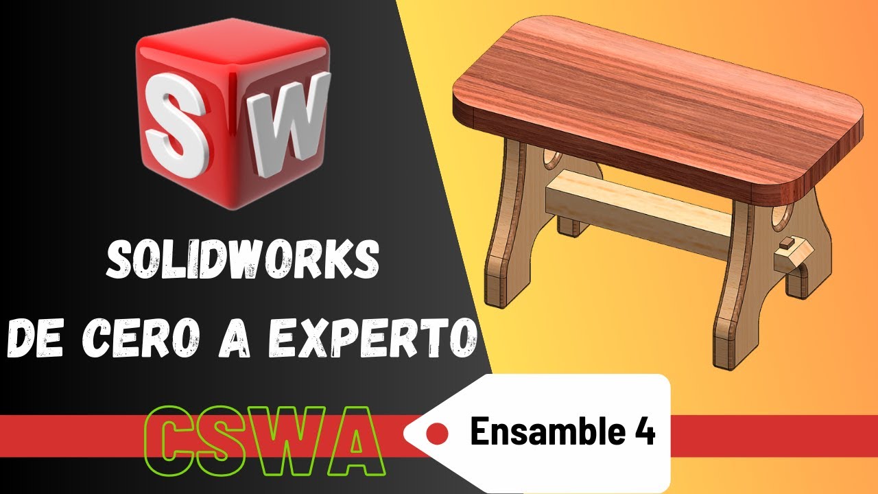 Curso SOLIDWORKS De Cero a Experto. Lección 24 Ensamblaje 4