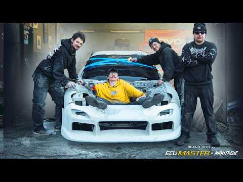 BARN FIND  Mazda RX-7 FD - Prep for The New Engine | NIGHTRIDE