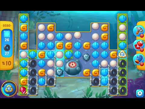 Fishdom Easy Level 9580 (with ingame boosters) @choraelmin