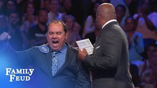 Wayne is OUT OF THIS WORLD! | Family Feud