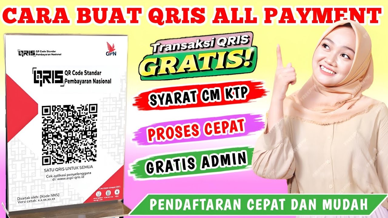 QRIS.!! CARA MEMBUAT QRIS SEMUA PEMBAYARAN I CARA BUAT QRIS ALL PAYMENT