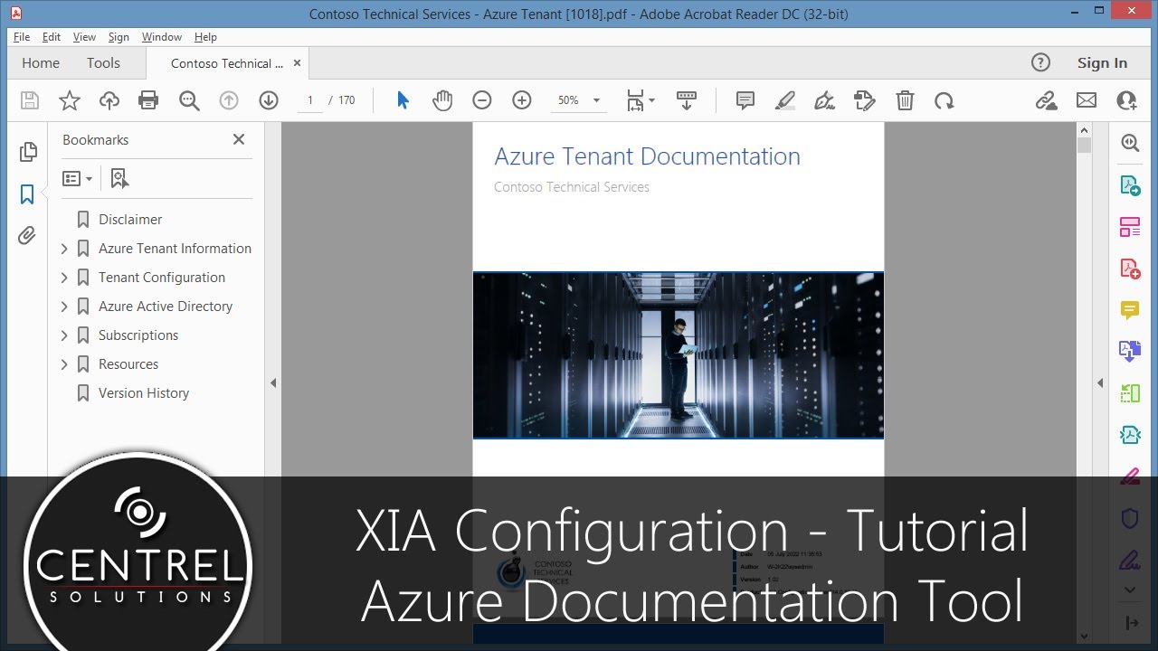 Azure Documentation Software - Archived Tutorial #xiaconfiguration