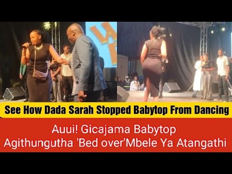 Auui!! Gicajama Babytop Akiina 'Bed over' Mbele Ya Atangathi Na Kugirio Ni Dada Sarah