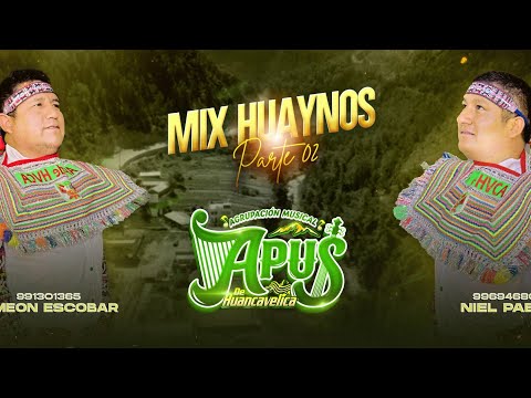 Apus de Huancavelica - Mix Huaynos Del Recuerdo (Parte 2) 2025 🎶🎻