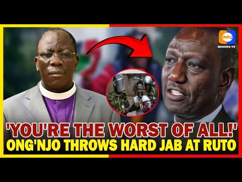 Bishop Ong’injo's Fiery Sermon: "Ruto's Regime is Kenya's WORST IN KILLINGS" – Full Breakdown