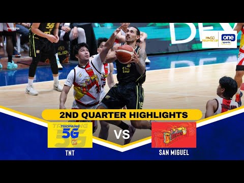 TNT vs SAN MIGUEL | 2ND QUARTER HIGHLIGHTS | FINALS GAME 1 | PBA SEASON 50 PHILIPPINE CUP | JAN. 21