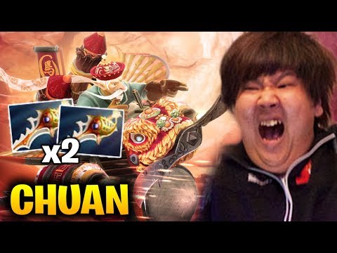 Gyrocopter with 2x Divine Rapier Full Item by Chuan