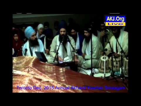 023 Toronto Dec. 2015 Friday Evening - Bh. Daljeet Singh Jee Toronto