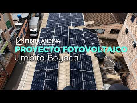 Instalamos un sistema solar de 29,82 kWp en Úmbita, Boyacá | Fibra Andina