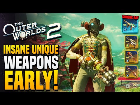 Don't Miss These Amazing Early Unique WEAPONS in The Outer Worlds 2