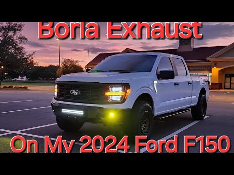 Borla Exhaust On My 2024 Ford F150 5.0 Coyote