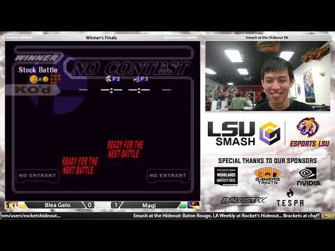 Smash at the Hideout 98 WF - Blea Gelo (Luigi) vs Magi (Falco)