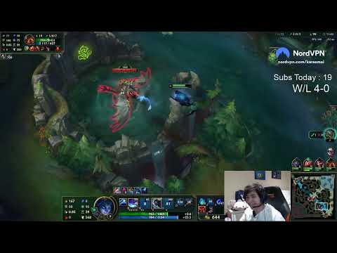 Karasmai showing Kayn double Ult?