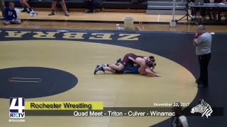 Rochester Wrestling Quad Meet vs Triton, Culver, Winamac