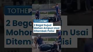 Viral 2 Begal Sujud Mohon Ampun Usai Dilumpuhkan Polisi, Kanit Intel Polsek Dringu Dapat Penghargaan