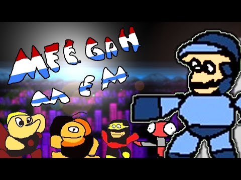 THE FUNNIEST MEGA MAN FAN GAME EVER MADE!! | Meegah Mem