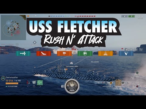 Fletcher: Hold The Line | World of Warships Legends