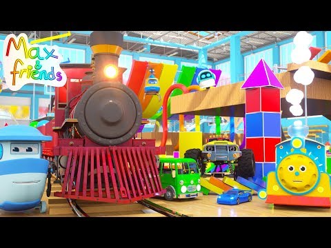 Learn Numbers, Shapes and Colors with Chain Reactions! | Amazing Adventures with Max and Friends!