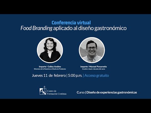 , title : 'Food Branding aplicado al diseño gastronómico'