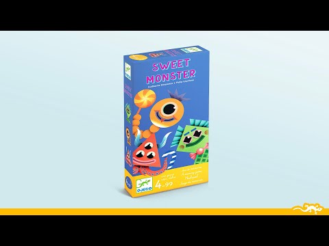 DJECO - Sweet monster - Game of memory and deduction (DJ08545)
