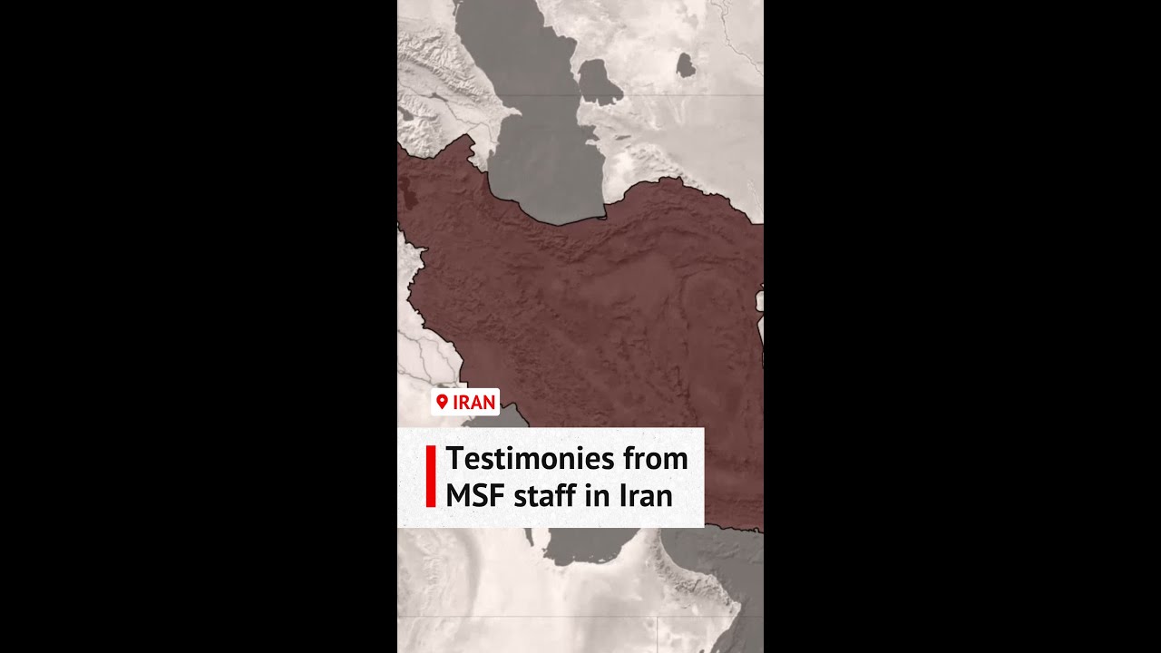 Testimonies from MSF staff in Iran