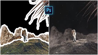 Among Us Inspired Composition | Photoshop 2021 Tutorial