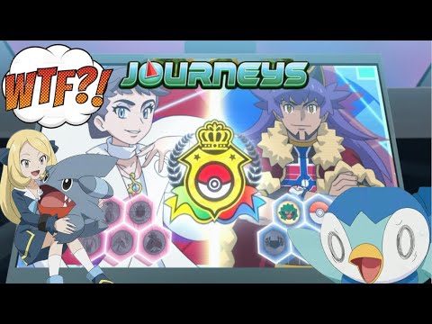 Journeys Review: WTF was that battle Journeys! Leon Sweeps Diantha, Ohh and also some Cynthia too