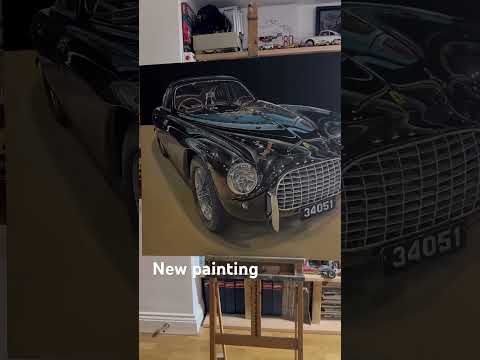 Thumbnail for Just completed this #ferrari 340 America Berlinetta by Touring.  Painting available - 120x 100cm🙏😎 by Ferrari 340