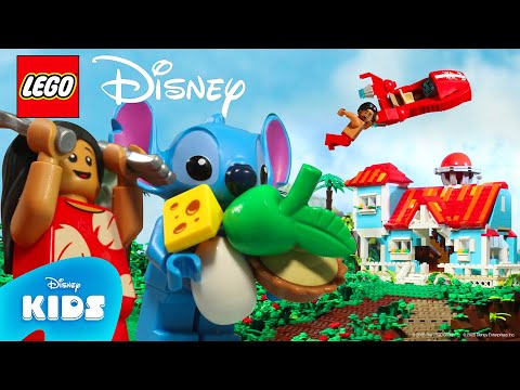LEGO Disney Lilo & Stitch Hawaiian Havoc | Lilo & Stitch go on a wild adventure! | @disneykids